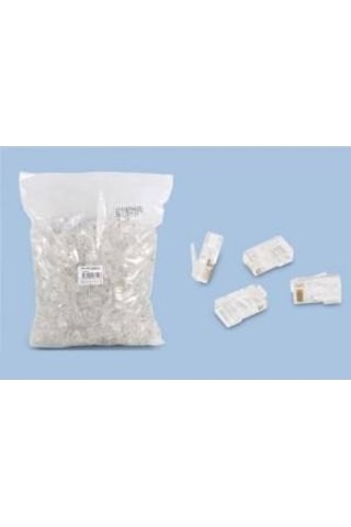 Rj45 Konnektör Jack 100 Adet Rj45 Konnektör Jack 100 Adet