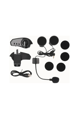 Wifi 1080p Kameralı Motosiklet Bluetooth Kask Kulaklık 3000 Mah Bt 5.4 Su Geçirmez İntercom