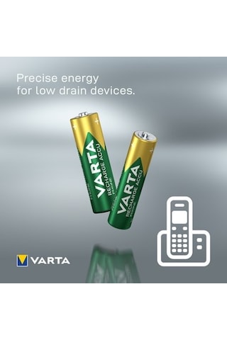 Şarj Edilebilir Aaa Pil 550mah 2'li Set, Uzun Süreli Kullanım