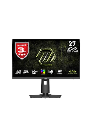 Msı Mag 274qpf X32 27 2560x1440 Wqhd 320hz 0.5ms Hdmı Dp Hdr 400 Amd Freesync Rapid Ips Gaming Monitör