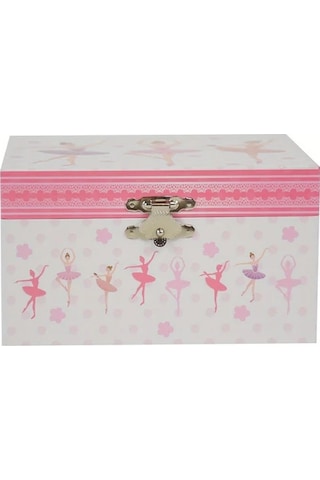 Willowhaven Klasik Ahşam Bale Dansçılı Müzik Kutusu Kurmalı Aksesuar Düzenleyici