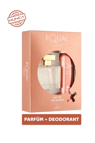 Classic Avantajlı Çift Parfüm Seti Parfüm 75 Ml K + 75 Ml E + 2 Adet Deodorant 150 Ml Fresh