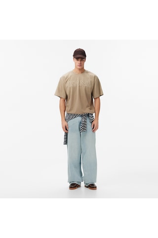 Karl Kani Og Washed Western Relaxed Baggy Erkek Mavi Pantolon Km253-010-1 Mavi
