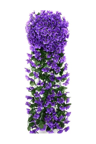 Yapay Çiçek Sarkan Begonvil Çiçeği JUMBO MOR