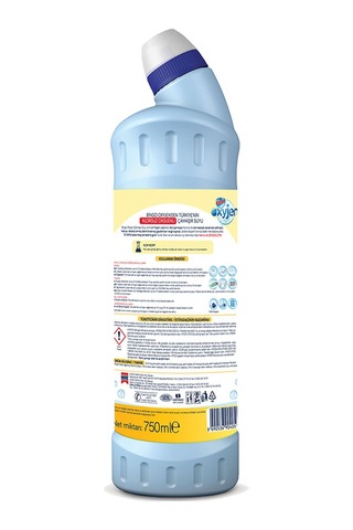 Bingo Oksijen Limon Kokulu Ekonomi Paket Çamaşır Suyu 6 x 750 ML