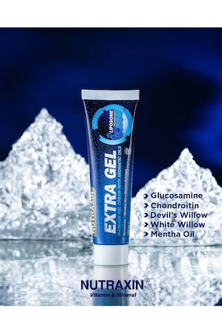 Nutraxin Extra Gel Mentol Ferahlığı Masaj Jeli 2 x 100 ML