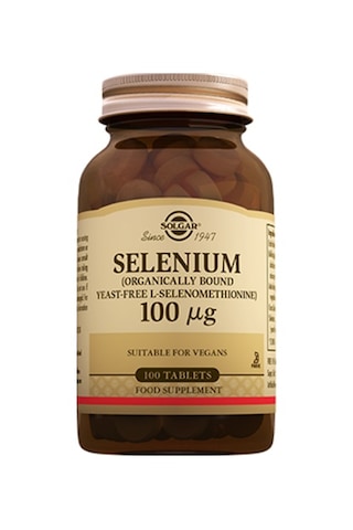 Solgar Selenium Selenyum 100 Mcg 100 Tablet