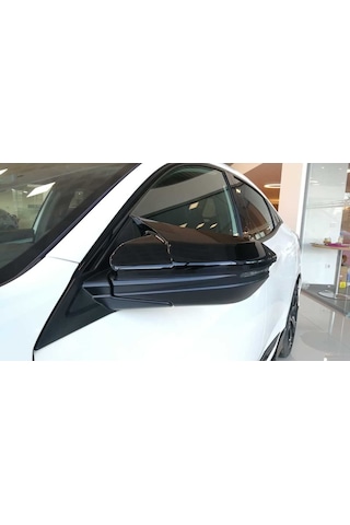 Civic Fc5 Yarasa Ayna Kapağı Parlak Siyah Boyalı. Ithaldür
