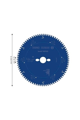250 X 30 Mm 80 Diş Ahşap Kesim Testere Ucu - Yüksek Performans