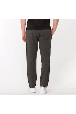 Slazenger OTEKS Erkek Cepli Koyu Gri Eşofman Altı