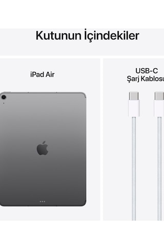 Apple iPad Air MCJ14TU/A M3 128 GB Wi-Fi + Cellular Tablet