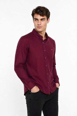 Rota Erkek Spor Silim Likralı Gömlek Bgl-st05413 Bordo