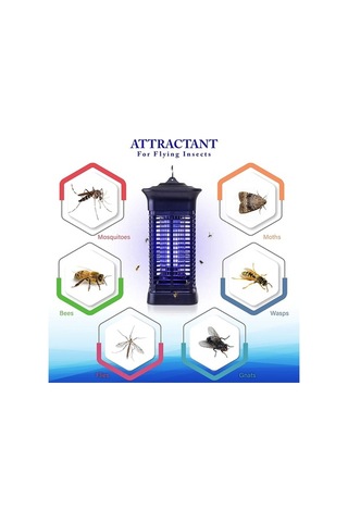 Besthome1 Elektrikli Sinek Lamba - 50-100 M² Uv Işıkla Böcek Kontrolü