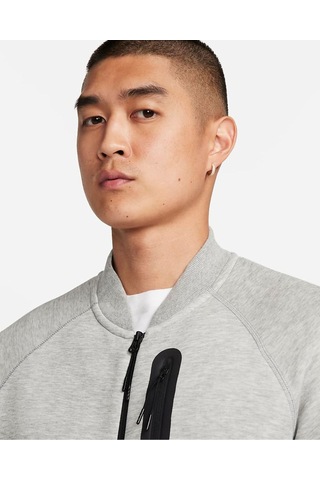 Sportswear Tech Fleece Bomber N98 Full-zip Erkek Ceket Ndd Sport Gri