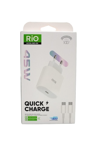 Rio Tech Model Rıo-r4 45w Hızlı Şarj Adaptörü