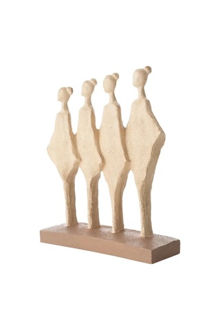 Harmony Women 4 Lü Soyut Kadın Figürlü Dekoratif Biblo 24 8 30 Cm