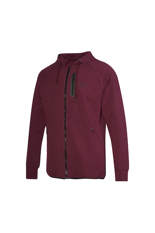 Hummel Nova Fermuarlı Hoodıe 980343-3858 Bordo