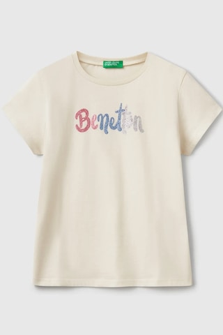 Benetton Kız Çocuk Tişört Mint