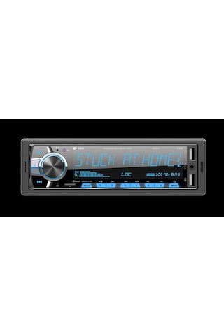 Edison Ed-bt300 Oto Teyp Mp3 Çalar/fm Radyo/usb/aux/sd/bt/2 Amfi Çıkışlı/4 50w/app Kontrol/kumanda