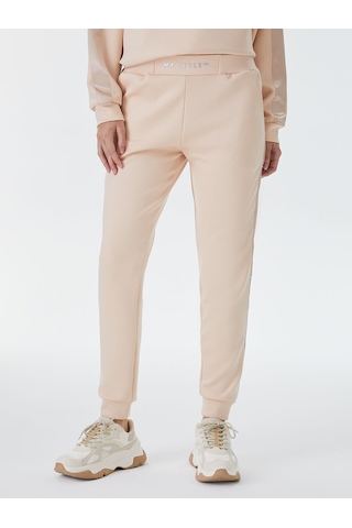 Loose Loose Fit Kadın Eşofman Altı Pembe