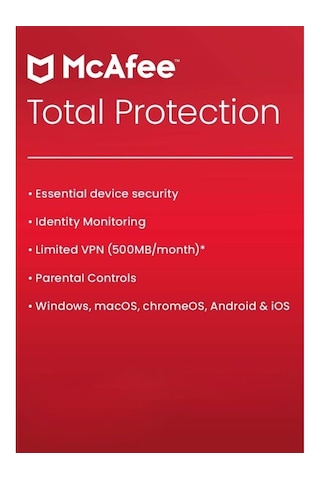 Mcafee Total Pro 2025 10 Cihaz 1 Yıl Abone Win/Mac/iOS/Android Mcafee Total Pro 2025 10 Cihaz 1 Yıl Abone Win/Mac/iOS/Android