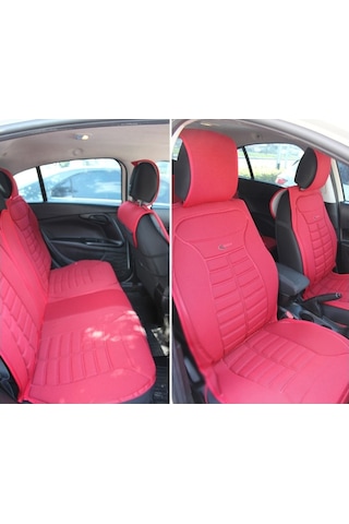 Oldsmobile Alero Oto Koltuk Minderi Ön Arka 5'li Takım Kırmızı Fivestar Şhn