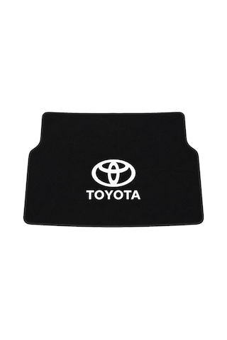 Oem Toyota Logolu Premium Bagaj Halısı Siyah