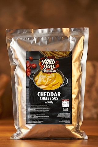 Chefs New Joy Cheddar Toz Çedar Peynir Sos Tozu 1 KG