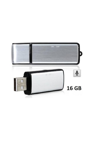 Sese Duyarlı USB Ses Kayıt Cihazı 16 GB Hafıza Kingboss