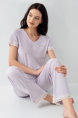 Pierre Cardin Kadın Mor Pijama Takımı Mor