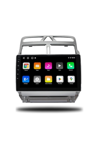 Oskodi Peugeot 307 Android Carplay Multimedya 2001-2008 4gb Ram + 64gb Hafıza