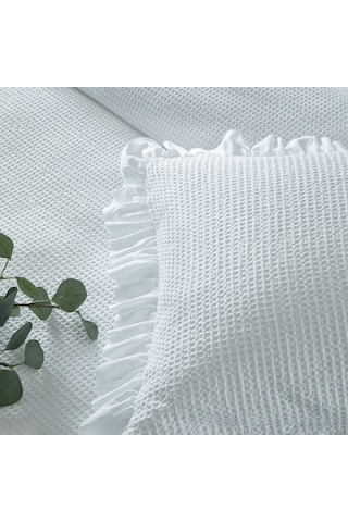 Linens Bsp Tek Kişilik Yatak Örtüsü Seti Beyaz