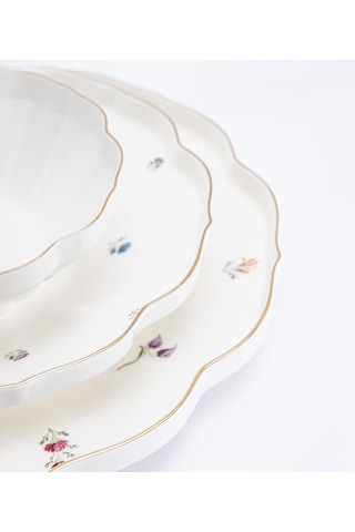 Maxx Doria Hexa Fiore 12 Kişilik 58 Parça Yemek Takımı Pa2109 Renkli
