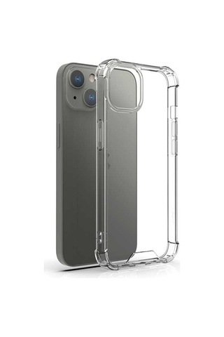 Apple Uyumlu iPhone 13 Mini Kılıf Zore Nitro Anti Shock Silikon Renksiz