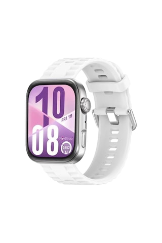Novstrap Huawei Watch Fit 4 Pro/fit 4/fit 3 İle Uyumlu Kordon Tam Uyumlu Pimli Lansman Silikon Kayış