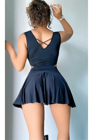 Linabloom Kadın Etek Aparatlı Body Takımı Görsel