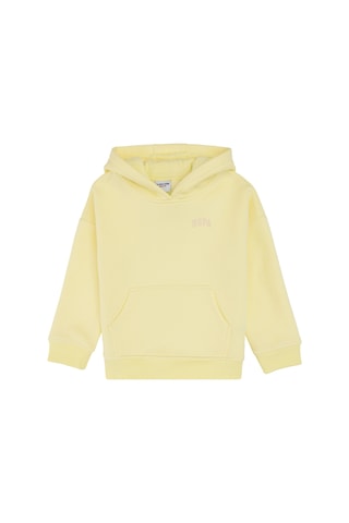 U.S. Polo Assn. Kız Çocuk Sarı Kapüşonlu Şardonlu Basic Sweatshirt 50314304-VR044