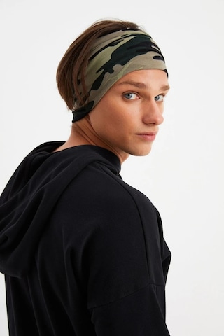 Erkek 4 Fonksiyonlu Koruyucu Pamuklu, Esnek, Terletmez, Bandana, Boyunluk, Maske - Tek Ebat / Kamuflaj Kamuflaj