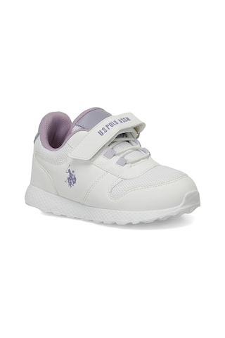 U.s. Polo Assn. Garfıeld Jr 4fx Beyaz Kız Çocuk Spor Ayakkabı 000000000101511162 Beyaz - Lila
