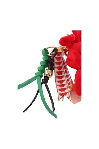 Anahtarlık Çanta Charm. Ayna Süsü. Çanta Aksesuarı. Anahtarlık Peluş Tavşan Örme Ip Çanta Charmı