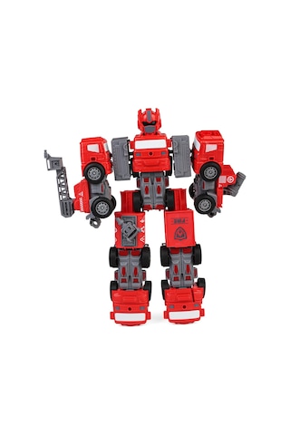 Can Oyuncak Ufo Transformers - Kırmızı Standart