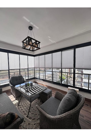 Perdema Yapışkanlı Jalvolin Plise Cam Balkon Perdesi - Ofis Perdesi - Mutfak Perdesi - Salon Perdesi Krem