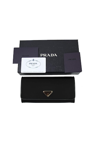 Prada Kadın Cüzdan 1mh132-uz0-f0x3x 1mh132-uz0-f0x3x Siyah Siyah