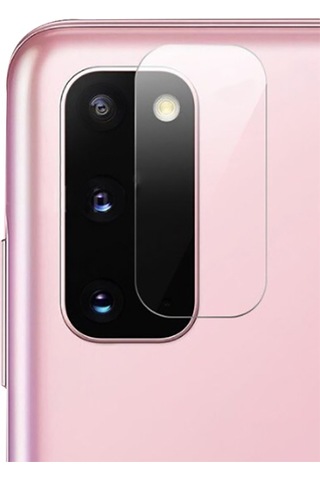 Kilifone - Samsung Galaxy S20 Uyumlu - Kamera Lens Koruyucu Cam Koruma - Şeffaf