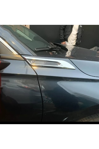 HONDA CİVİC FE1 2022+ UYUMLU KROM NİKELAJ ÇAMURLUK VENTİ