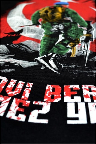 Komando Kadın Uzun Kollu Sweatshirt - Siyah