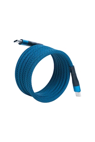Bmcc-06 Mavi Usb-c-c Manyetik Kablo 2 M, 100 W Süper Hızlı Şarj