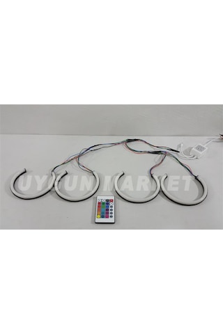 Bmw E46 Rgb Angel , E46 16 Renkli Far İçi Halka , Bmw Angel Halka