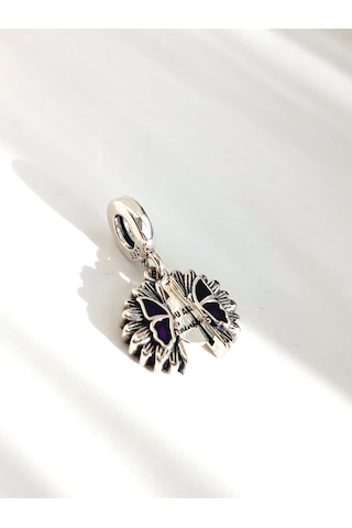 Gümüş You Are My Sun Shıne Pan Tasarım Bileklik Uyumlu Charm 1