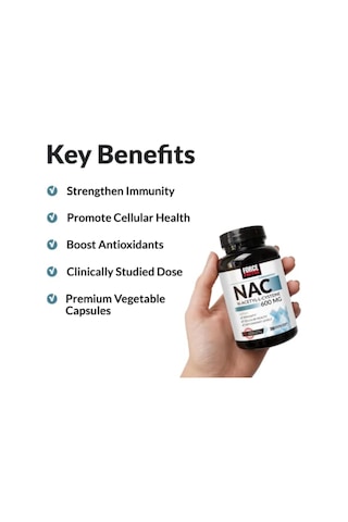 Force Factor N.a.c 600 Mg N-acetyl Cysteine For Liver Health Immune Support & Antioxidant 200 Caps